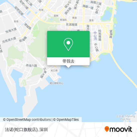 法诺(蛇口旗舰店)地图