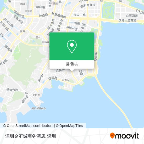 深圳金汇城商务酒店地图