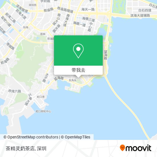 茶精灵奶茶店地图