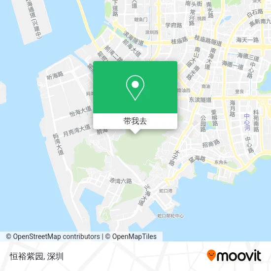 恒裕紫园地图