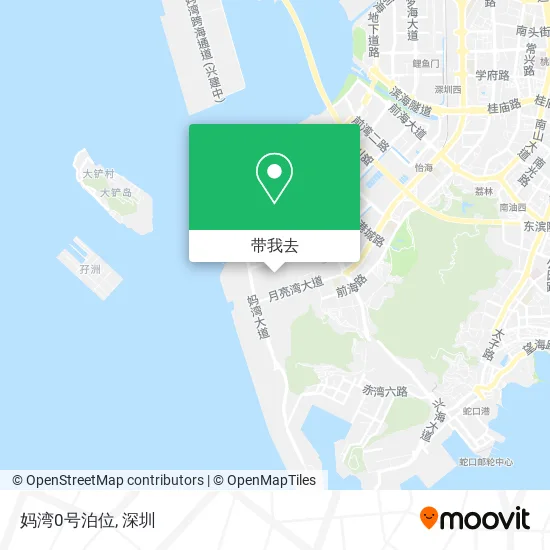 妈湾0号泊位地图