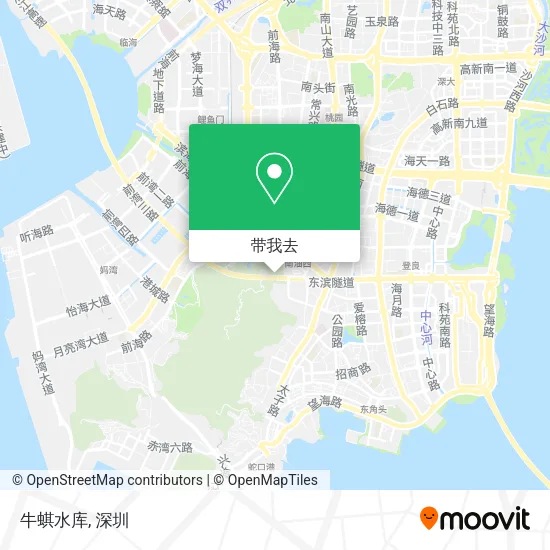 牛蜞水库地图