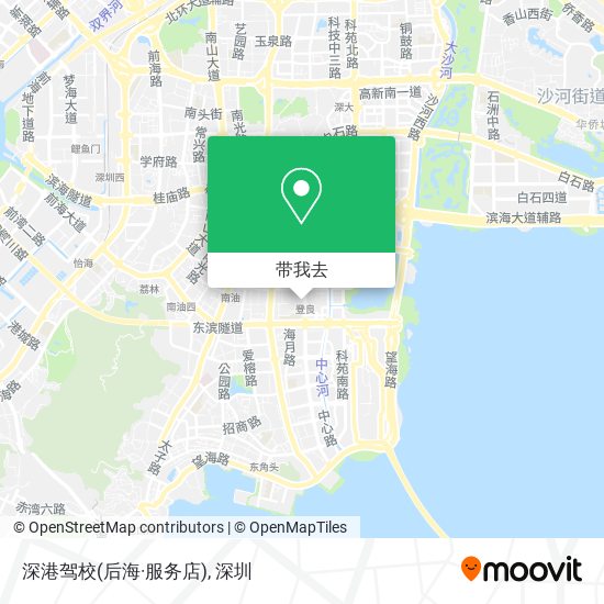 深港驾校(后海·服务店)地图