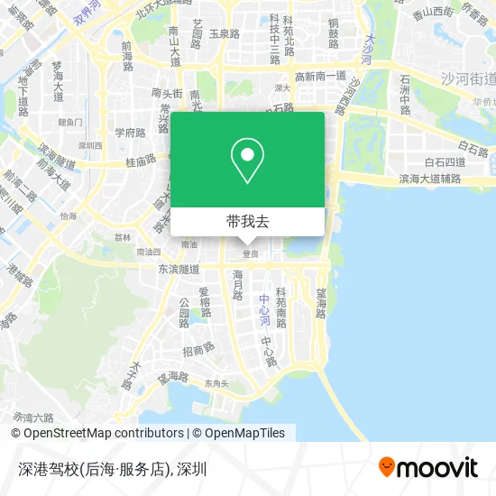 深港驾校(后海·服务店)地图