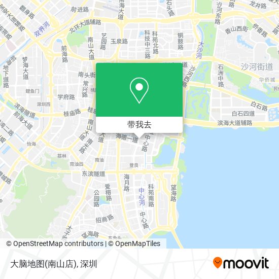 大脑地图(南山店)地图