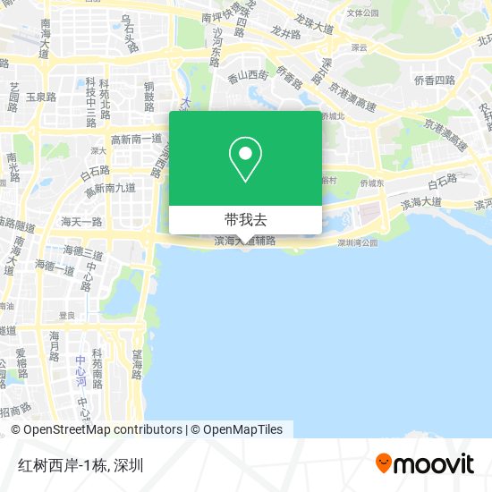 红树西岸-1栋地图