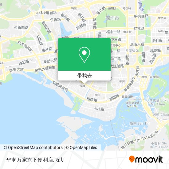 华润万家旗下便利店地图