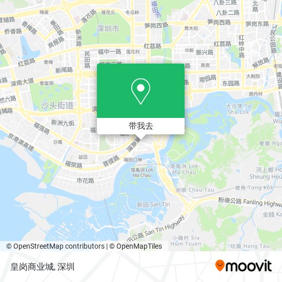 皇岗商业城地图