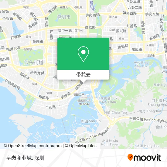 皇岗商业城地图