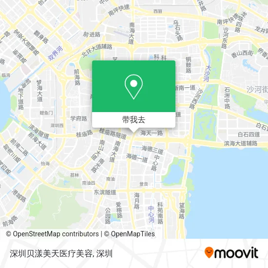 深圳贝漾美天医疗美容地图