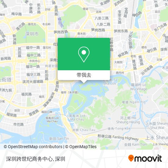深圳跨世纪商务中心地图