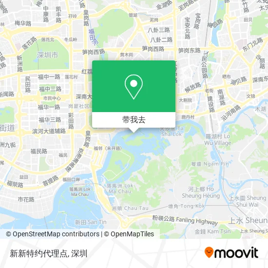 新新特约代理点地图