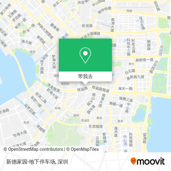 新德家园-地下停车场地图