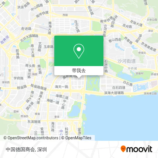 中国德国商会地图