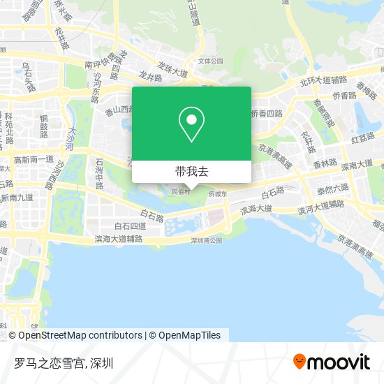 罗马之恋雪宫地图