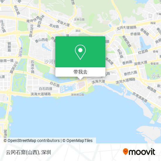 云冈石窟(山西)地图