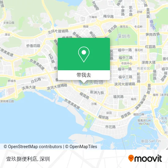 壹玖捌便利店地图