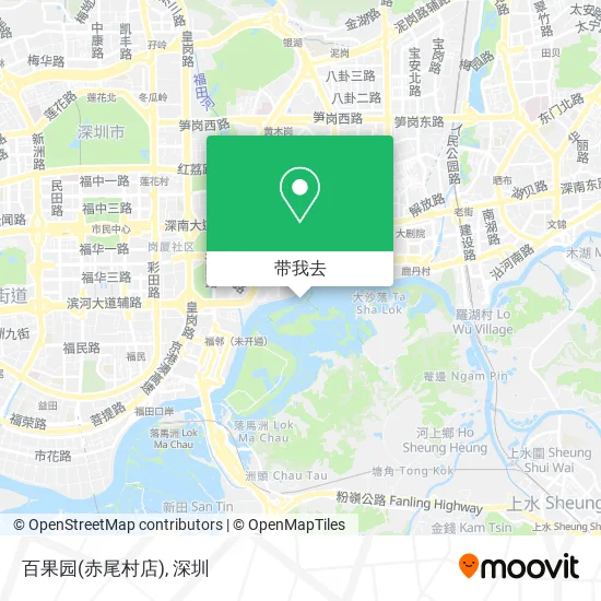 百果园(赤尾村店)地图