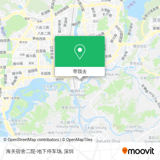 海关宿舍二院-地下停车场地图