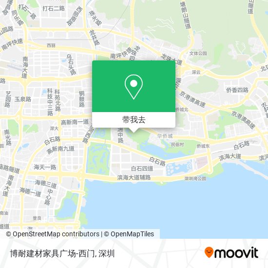 博耐建材家具广场-西门地图