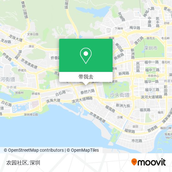 农园社区地图