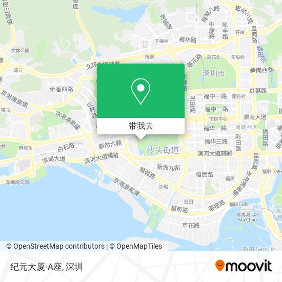 纪元大厦-A座地图
