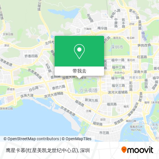 鹰星卡慕(红星美凯龙世纪中心店)地图