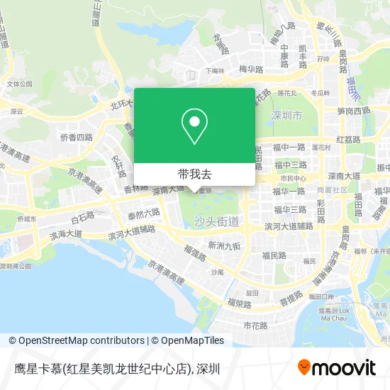 鹰星卡慕(红星美凯龙世纪中心店)地图