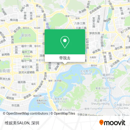 维妮美SALON地图