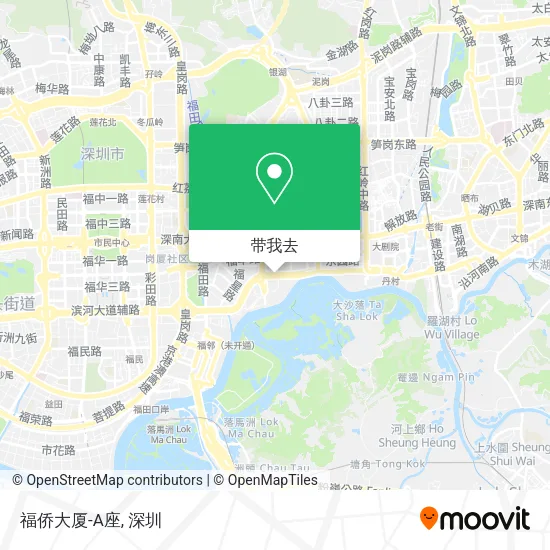 福侨大厦-A座地图