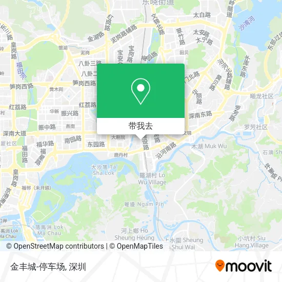 金丰城-停车场地图