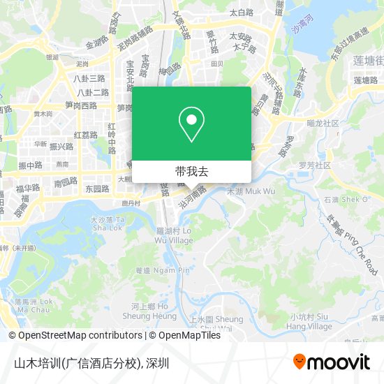 山木培训(广信酒店分校)地图