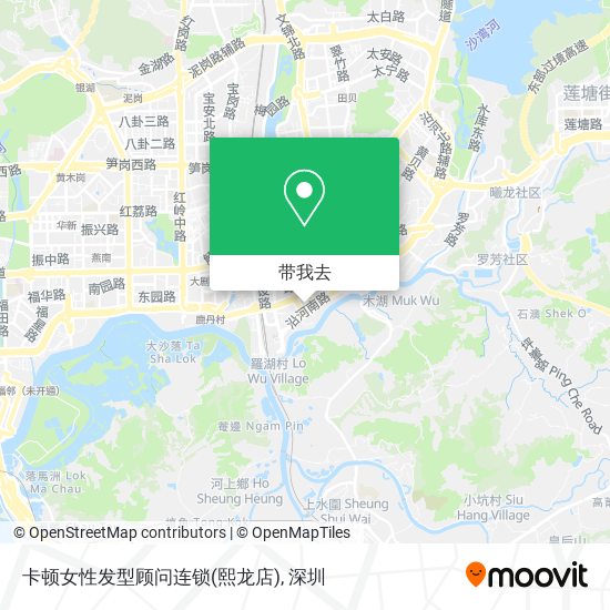 卡顿女性发型顾问连锁(熙龙店)地图