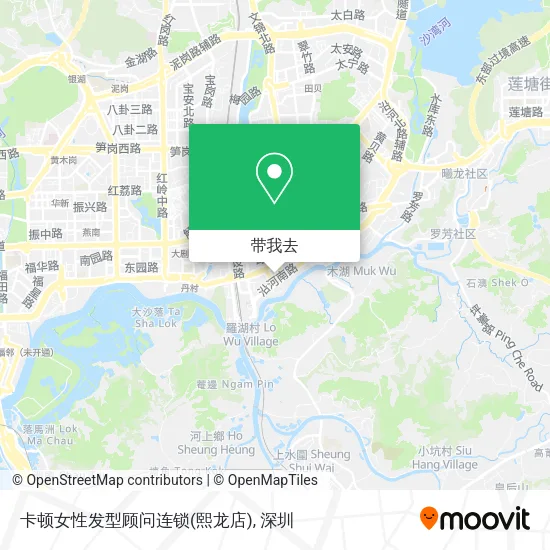 卡顿女性发型顾问连锁(熙龙店)地图