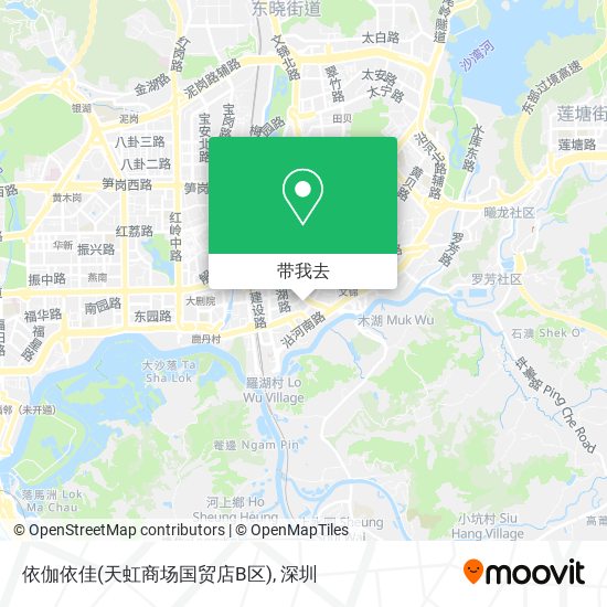 依伽依佳(天虹商场国贸店B区)地图