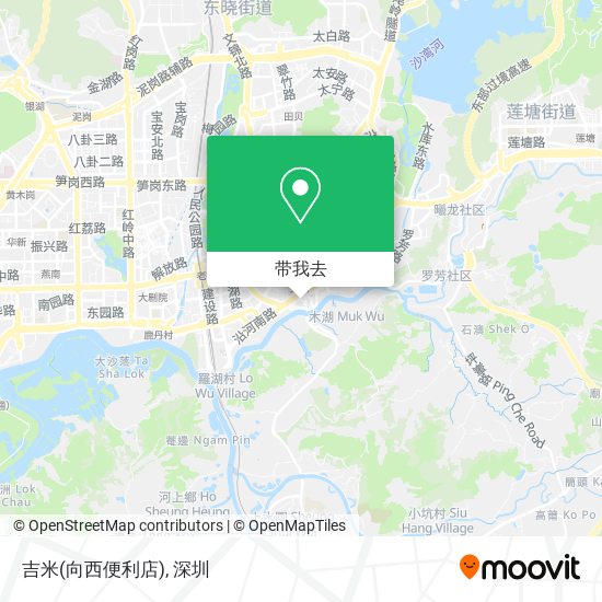 吉米(向西便利店)地图