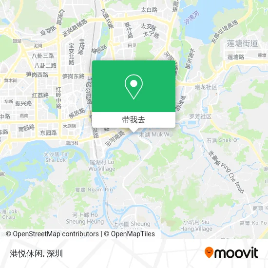 港悦休闲地图