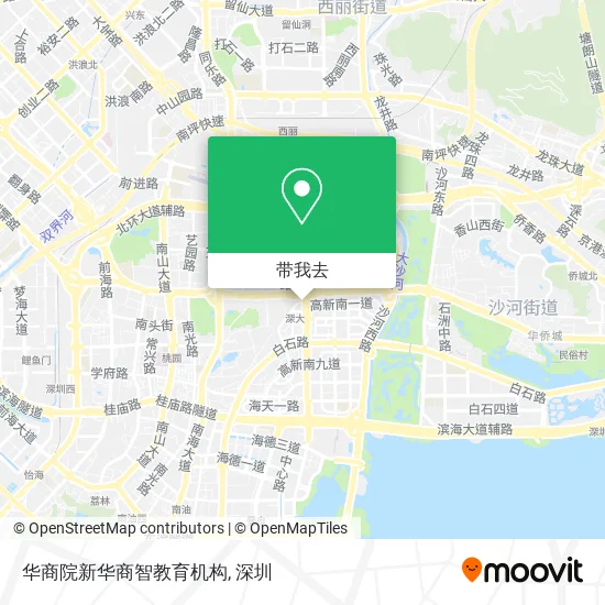 华商院新华商智教育机构地图