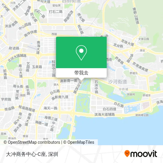 大冲商务中心-C座地图