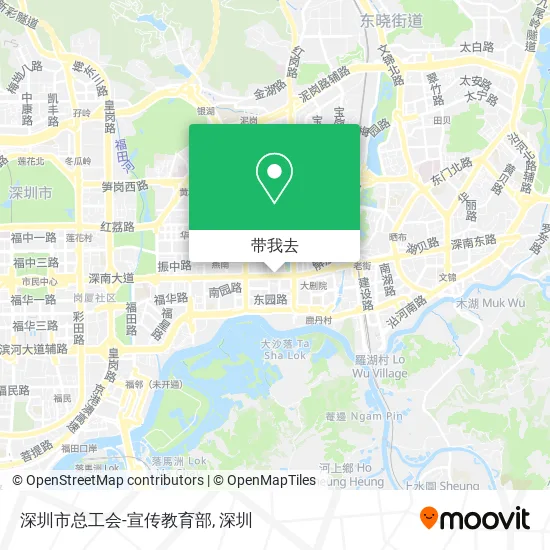 深圳市总工会-宣传教育部地图