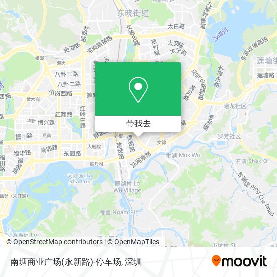 南塘商业广场(永新路)-停车场地图