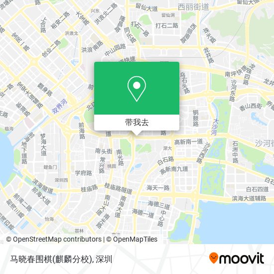 马晓春围棋(麒麟分校)地图