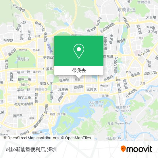 e佳e新能量便利店地图