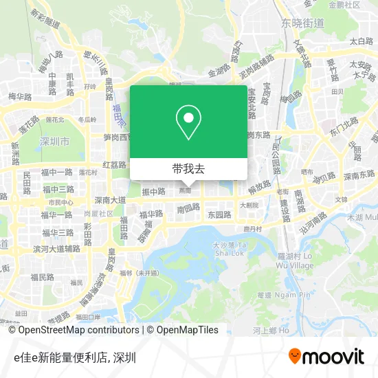 e佳e新能量便利店地图