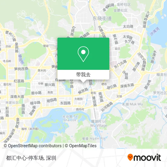 都汇中心-停车场地图