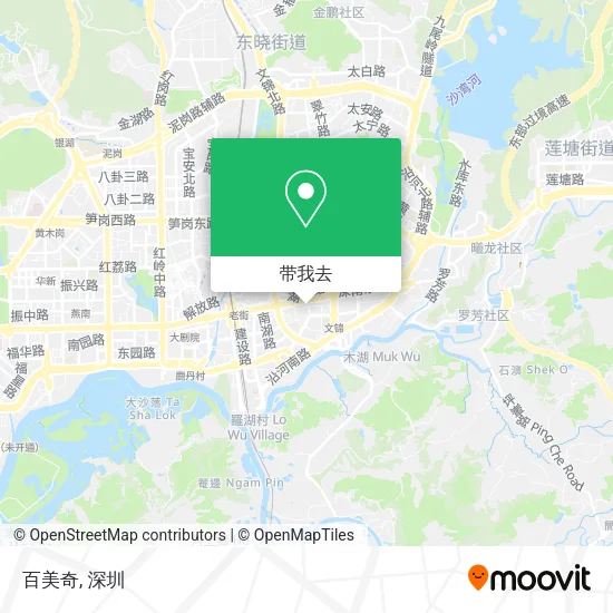 百美奇地图