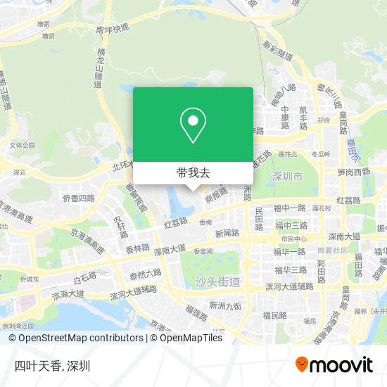四叶天香地图