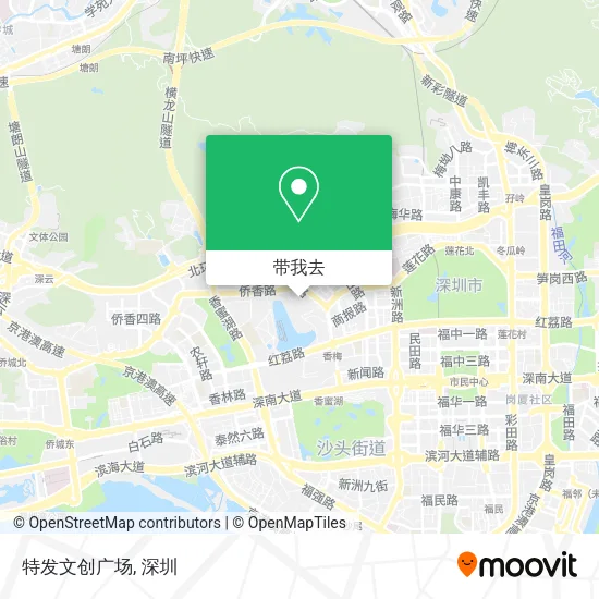 特发文创广场地图