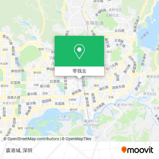 森港城地图