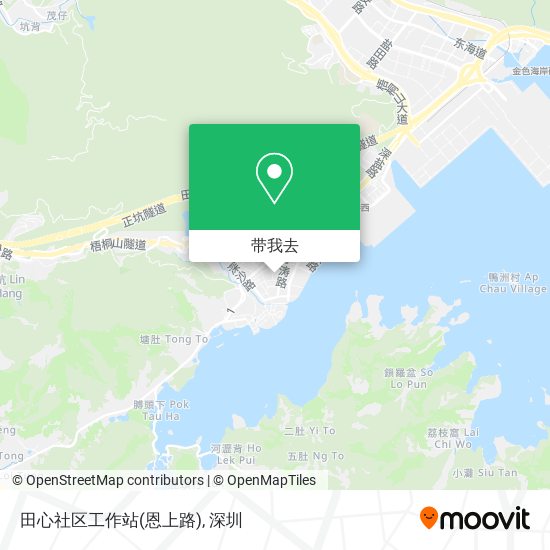 田心社区工作站(恩上路)地图